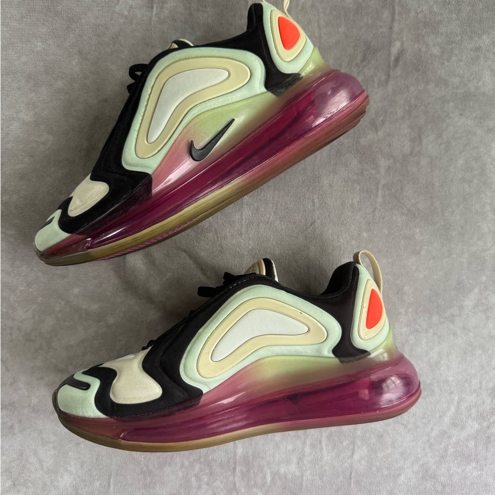 Nike Air Max 720 with Black and Cream Accents
